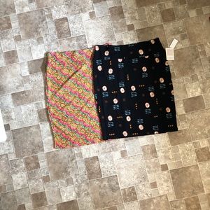 NWT 2 LulaRoe Cassie skirts